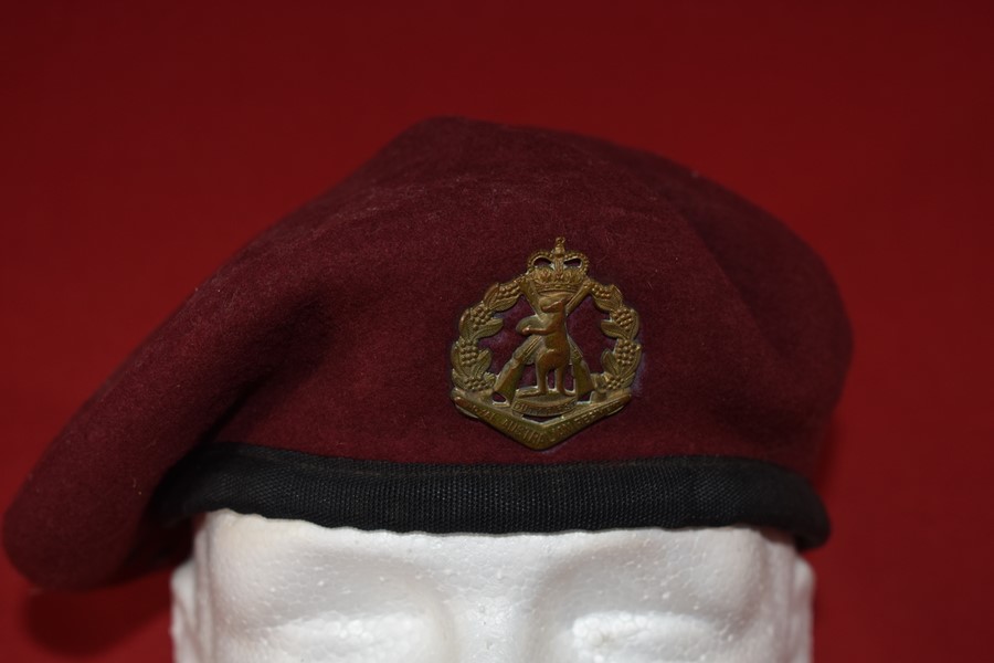 AUSTRALIAN 3 RAR RED BERET.-SOLD